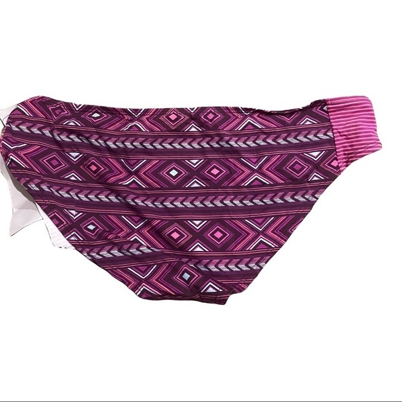 Carve Designs Bikini Bottom NWT Bolinas Plum Bali Print Size XL - Picture 3 of 8